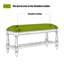 Banc rembourré en noyer-585960643