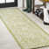 Massimo Bohemian Medallion Textured Weave Green/Cream Indoor/Outdoor Rug