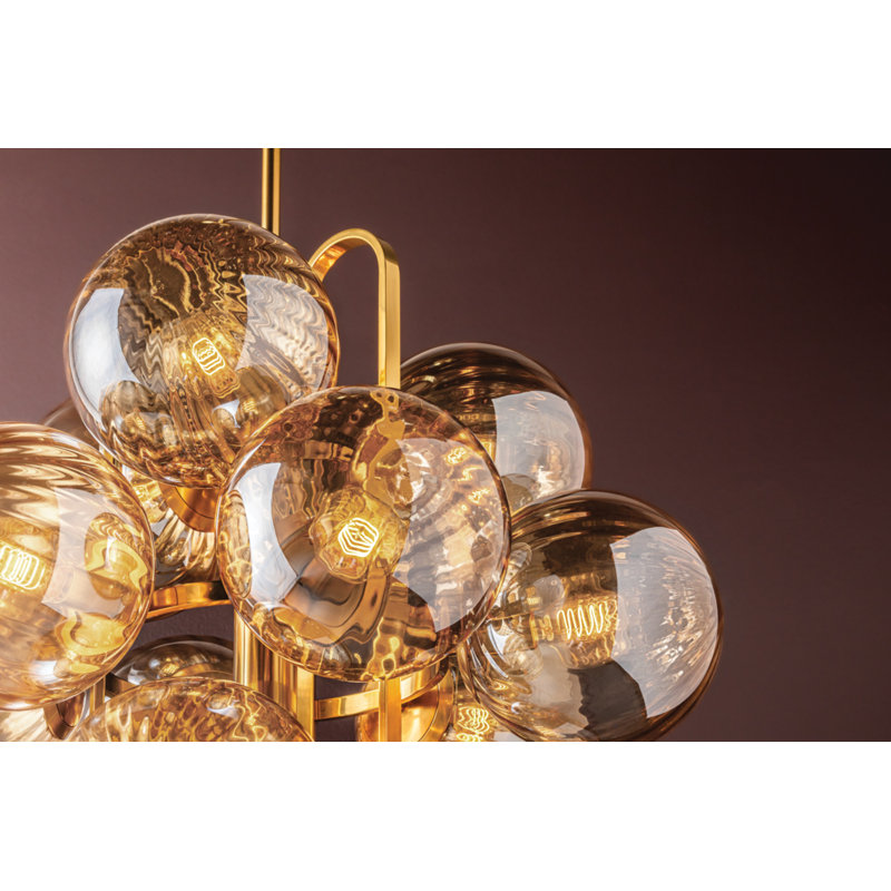Cronus Chandelier, 12, 34.25" H x 34" W x 34" D