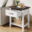 Table de bout avec tiroir, table d'appoint pour le salon-571385397-571385395