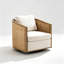Fauteuil demi-tonneau