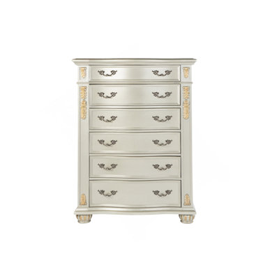 Lyon G07103-CH Chest , Silver Champagne