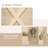 4 Panel Pegboard Display Room Divider
