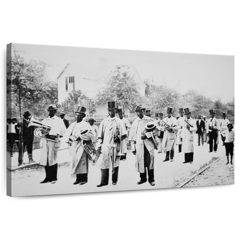 Abarca Marching Band New Orleans, 20" H x 30" W