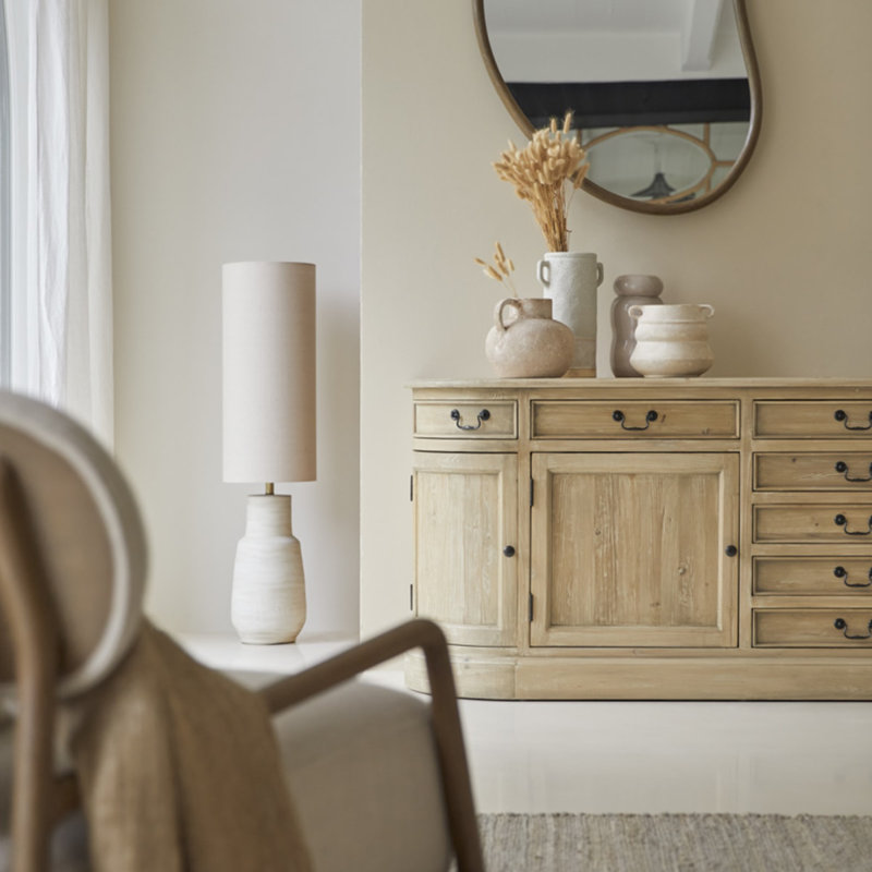 Celeste 88.58'' W Solid Wood Sideboard