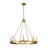Casimir 8 - Light 34" Wagon Wheel Chandelier-391669266