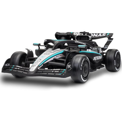 24V Licensed Mercedes‑AMG F1 W16 Kids Electric Ride‑On Car, 200W Motor, LED Lights, Music & Spring Suspension