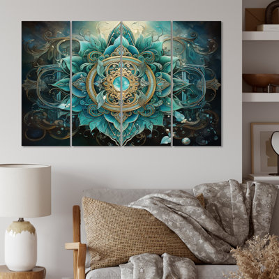 " Hinduisim Sacred Om Symbol " 4 - Pieces
