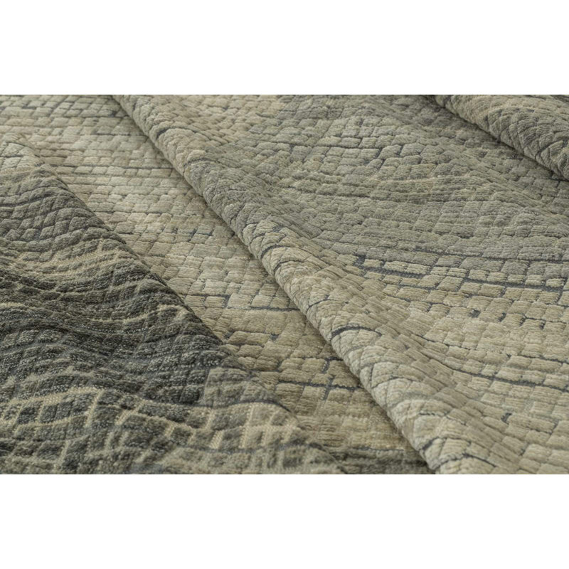 Adamento Wool Geometric Indoor Rug, Rectangle 12' x 16'