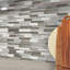 Carreau de mosaïque linéaire l 11,75 po x L 11,75 po Bulder-50668286