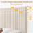 King Bed Frame with Adjustable Headboard, Velvet Upholstered Platform King Size Bed Frame, Vertical Channel Tufted, Strong Wooden Slats, No Box Spring Needed, Easy Assembly, Beige-1509755349-1509755347
