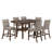 D4355 Brown Bar Table