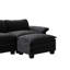 Ensemble modulaire en velours 4 pièces-332617169
