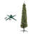 Latorrie Home Heritage Rotating Tree Stand Base w/Snowdrift 6.5' Pine Christmas Tree