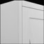 Armoire de cuisine avec tablettes réglables, armoire de rangement en métal à 2 portes pour la cuisine, le salon, la salle à manger et le bureau-1263057961