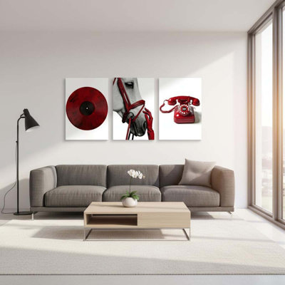 3 Piece Wrapped Canvas Print