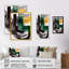 Art moderne moderne, art déco VI - impressions abstraites sur toile transitionnelle-86492743-86492739