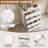 31.5 Inch Frame Construction Double Handle 5 Drawer Chest-2069881703