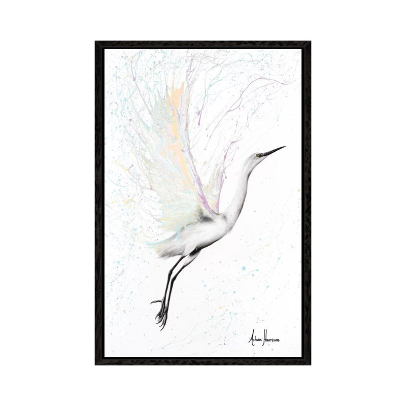 Through New Eyes by Ashvin Harrison - Print on Canvas, 101.6 cm H x 66.04 cm W, Black Framed