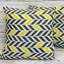 Aurabella Chevron Square Cushion