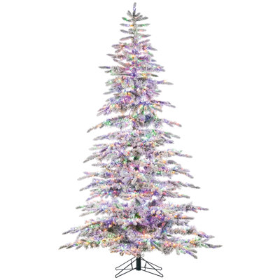 6.5' Flocked Mountain Pine