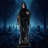 Beyond the Graveyard Haunted Hill Farm 68 In. Life-Size Scary Grim Reaper with Chain, Halloween Animatronic, Lights and Sounds