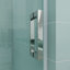 Opal Mirage MCOCOD porte de douche coulissante simple sans cadre avec verre transparent de 3/8 po (10 mm) de l 70 po à l 76,5 po x H 79 po-116403516