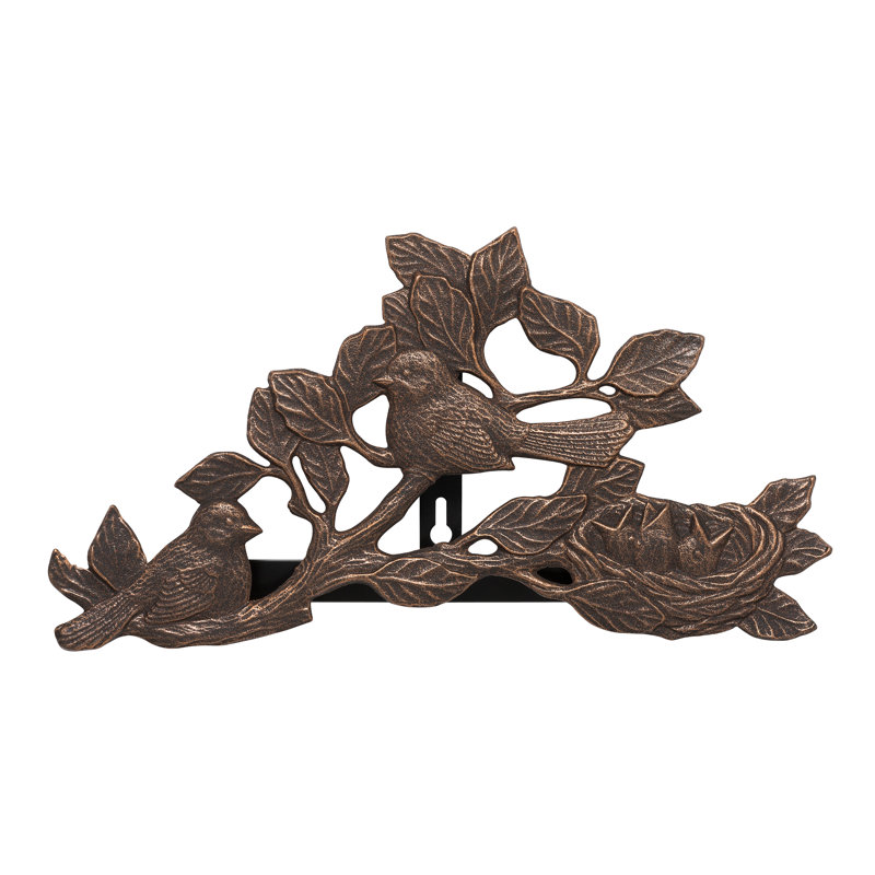 Chickadee Aluminum Wall Mounted Hose Holder, Oil-Rubbed Bronze
