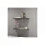 Tablette flottante gris mat-783425895