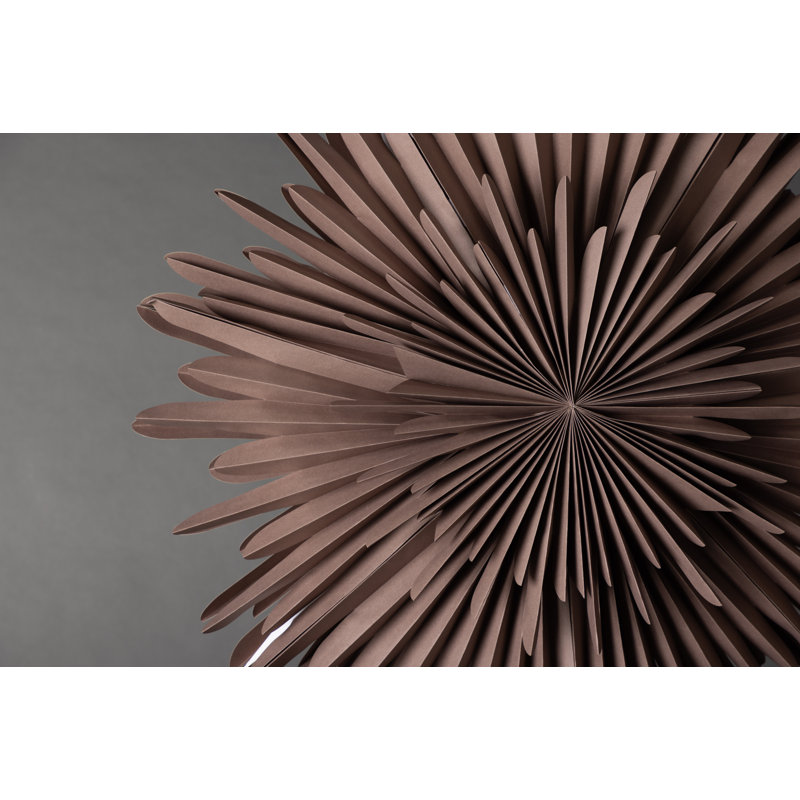 Brooklana 1 - Light Geometric Pendant, 80cm H x 80cm W x 80cm D, Greige