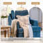 Fauteuil pivotant rembourré en chenille-69381050