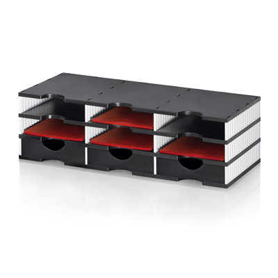 Polystyrol Desk Organiser