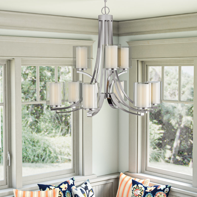 9 - Light Dimmable Classic / Traditional Chandelier