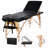 83.9" Rectangular Adjustable Portable Folding Table-1114425652