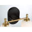 Applique murale à deux lumières Vortex de style traditionnel pour miroir de salle de bain l 12,25 po x H 10,12 po x E 5,5 po avec verre givré blanc-771593050-771593048