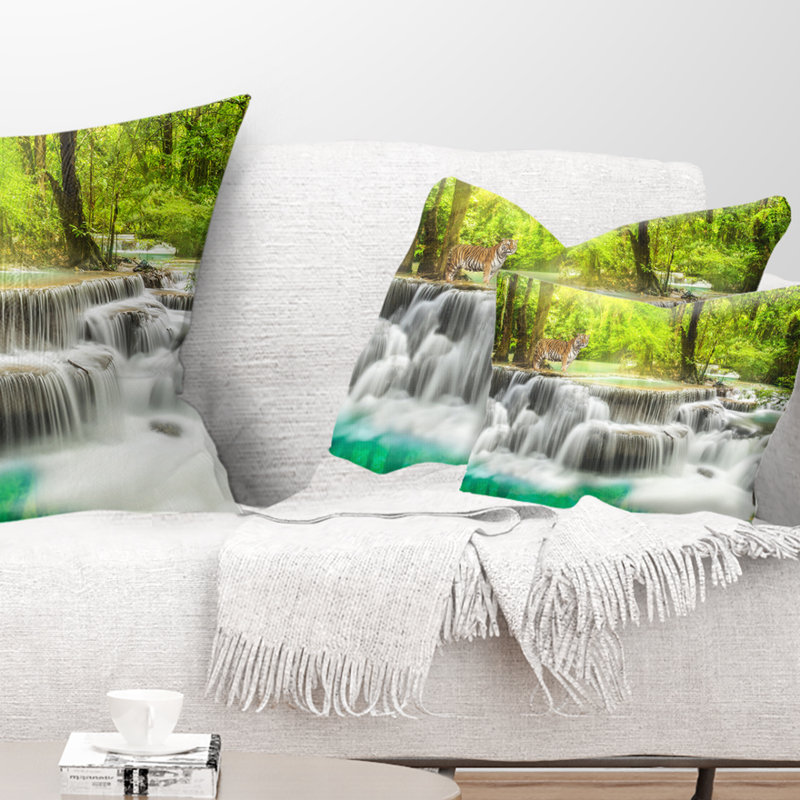 Coussin Huai Mae Kamin, 16 po x 1 po, Coussin décoratif