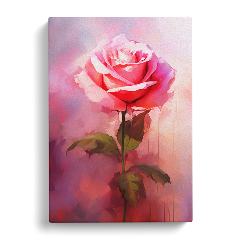 Rose Gestural No.2 - Print, 50cm H x 35cm W x 3cm D