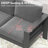 Set Of 2  28" All-Weather Metal Patio Armchairs-2062878067-2062878076