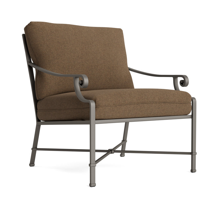 Venetian Outdoor Lounge Chair, Fusion Moccasian, Mica