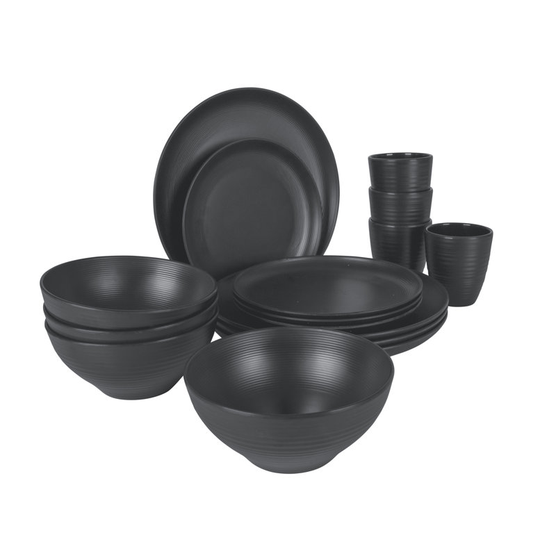 Frederikus Piece Melamine Dinnerware Set - Service for 4