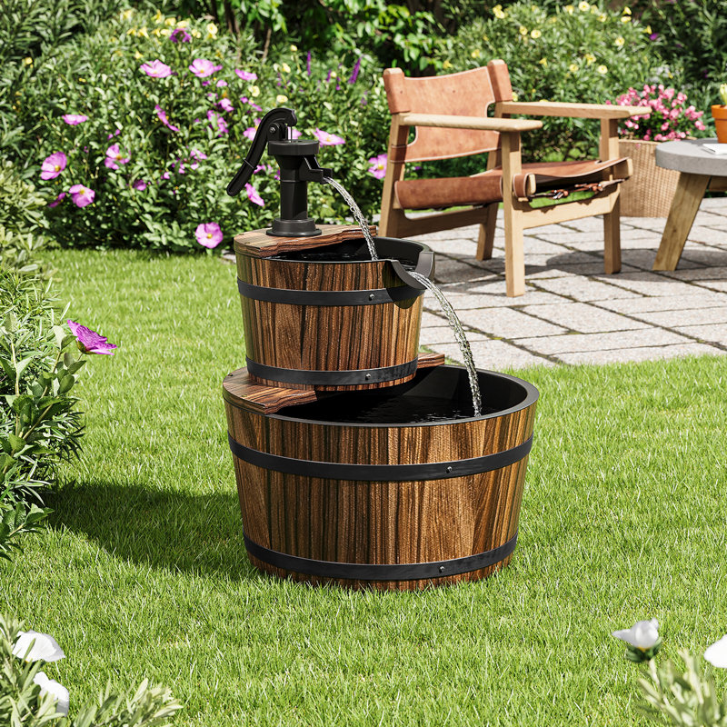 Wood Floor Fountain