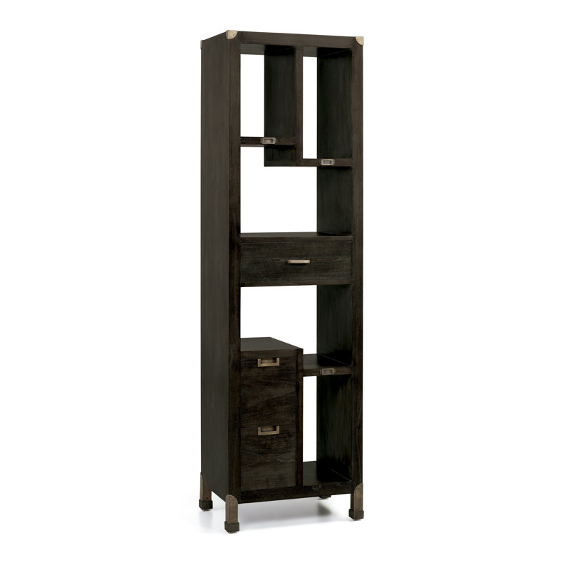 190 cm H x 55 cm W Solid Wood Bookcase