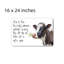 Tapis pour salle de bain Cow Daisy