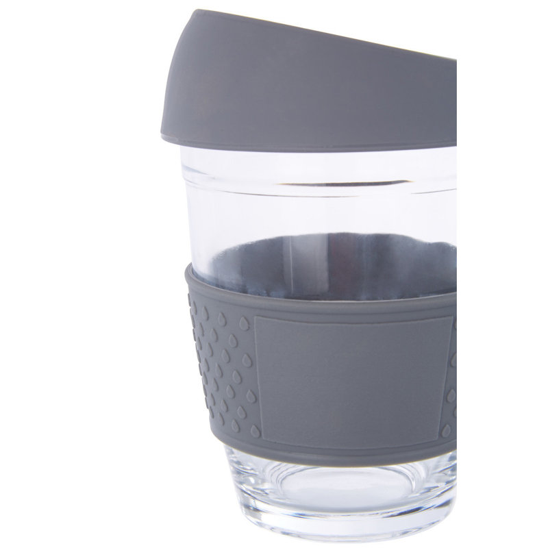 Symple Stuff Burnsville Travel Mug, Grey