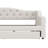 Upholstered Daybed With LED Belt And Trundle-2019570131