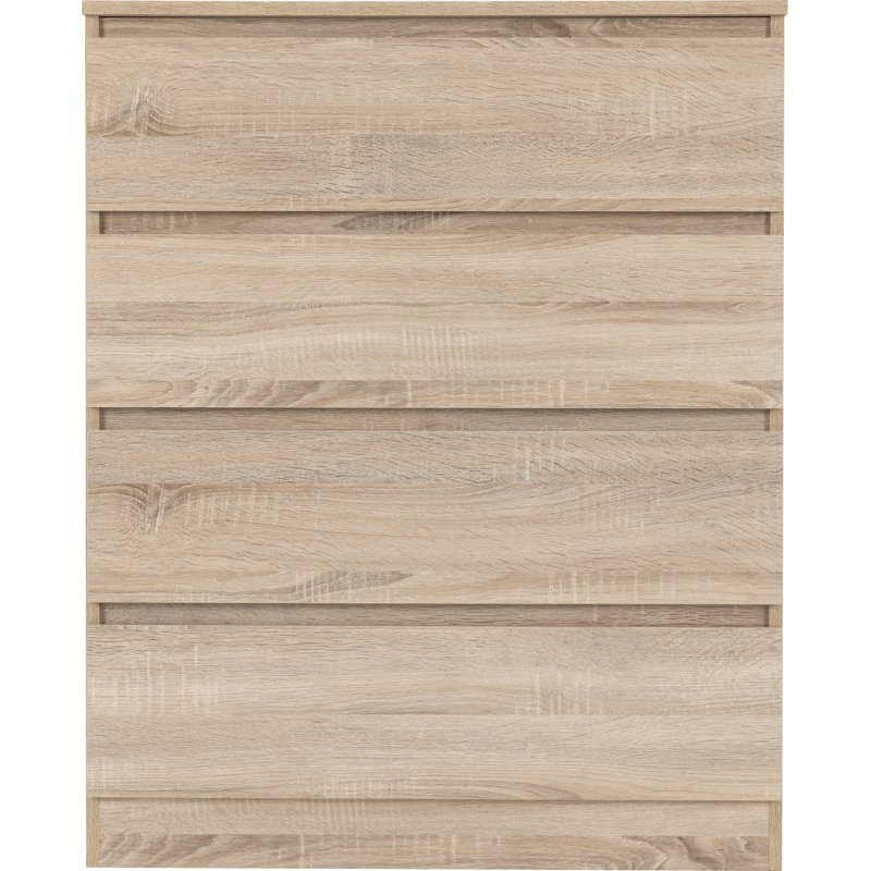 Braunstein 4 Drawer Chest Of Drawers, Sonoma Oak
