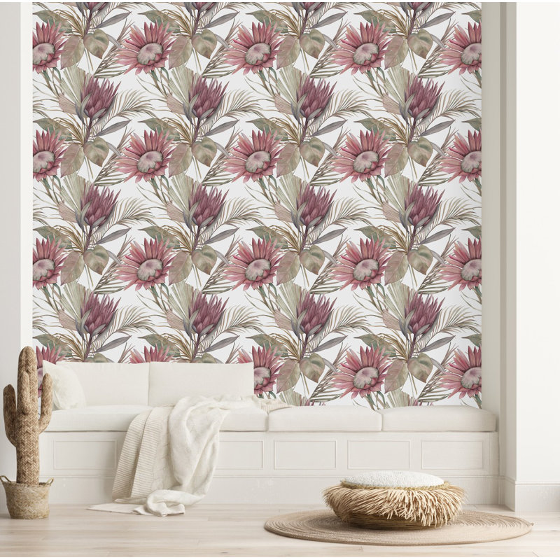 Carreau de papier peint Tabukiniberu, L 2,09 pi x L 10,42 pi