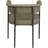 Malin Vegan Leather Arm Chair Dining Chair-474285695