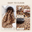 Tapis Bilting Animal Print Gold Cream Ivory Black-1832040172