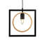 1 - Light Matte Black Pendant